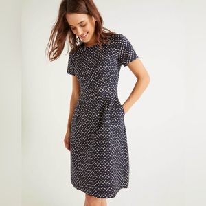 NWT - Boden Women’s Sierra Textured Dress - Navy